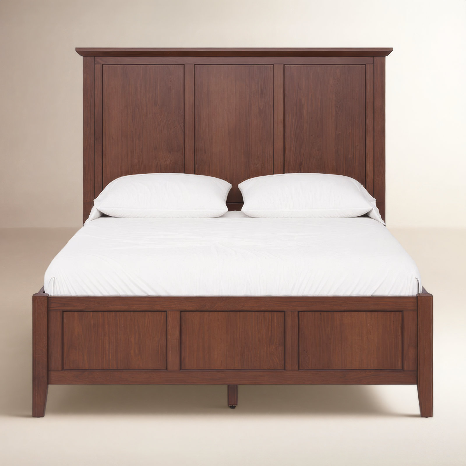 Renee Storage Platform Bed, King, Dark Mocha