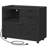 31.5'' Wide Mobile File Cabinet with Storage and Charging Station-1079105116