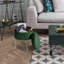 Berg 35Cm Velvet Round Storage Ottoman-696505657