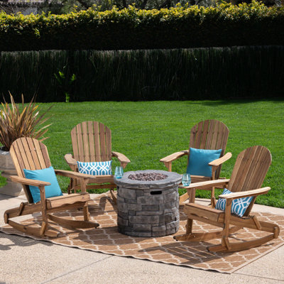 Nash 5 Piece Multiple Chairs Seating Group by Winston Porter
