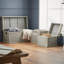 3 Piece Wicker Trunk Set