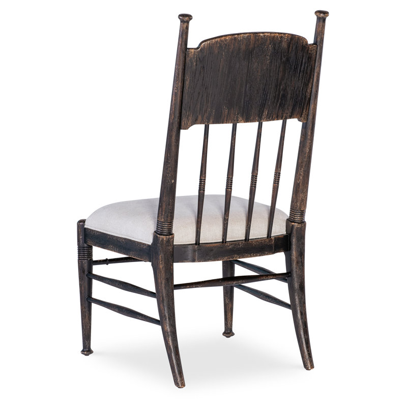 Americana Upholstered Seat Side Chair, Molasses