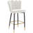 Sonette Upholstered Counter Stool with Metal Frame-1080848065