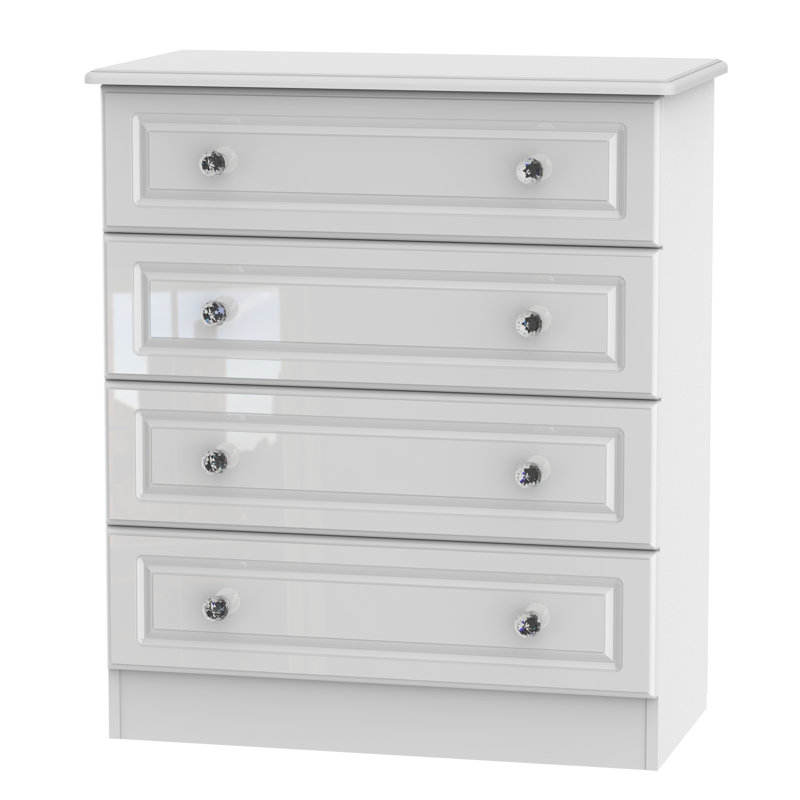 Fully Assembled Jacey 4 Drawer Chest