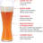24.7oz. Crystal Pilsner Glass Set