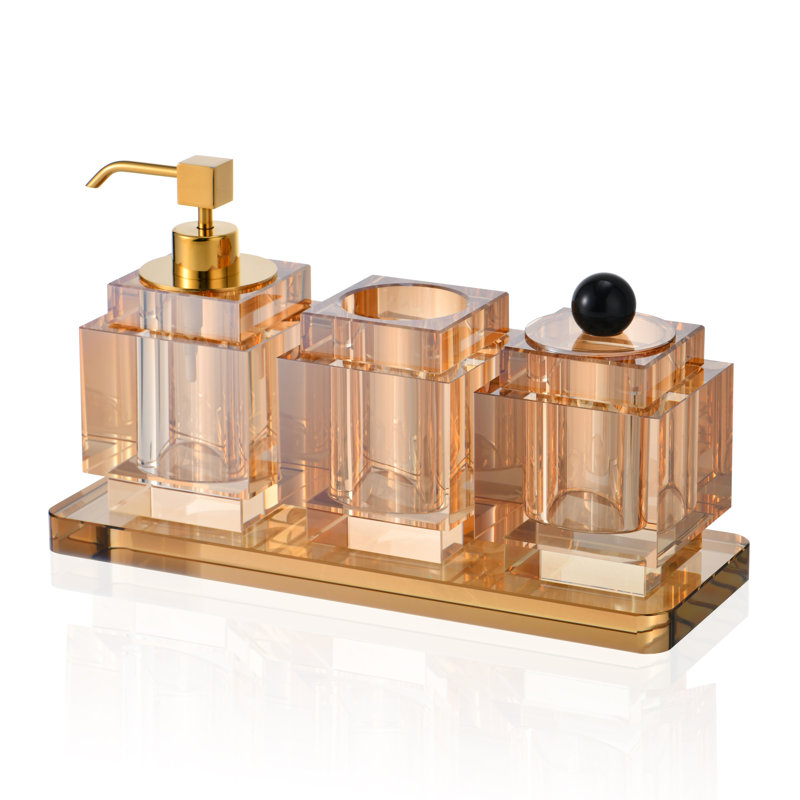 FIBO ambre 4 pièces, Ambre