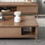 Ensemble de meuble télé et table basse en bois de frêne