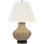 Tahiti 25" Table Lamp in Ash with Linen Shade