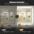 LED Bathroom Mirror with Lights, Backlit & Front Lit, Lighted Wall Mirrors for Bathroom Vanity, Touch Screen Dimmable, Anti-Fog, Memory Function, HD Tempered Glass, Shatter-Proof, ETL Listed-1329213804-1329213782