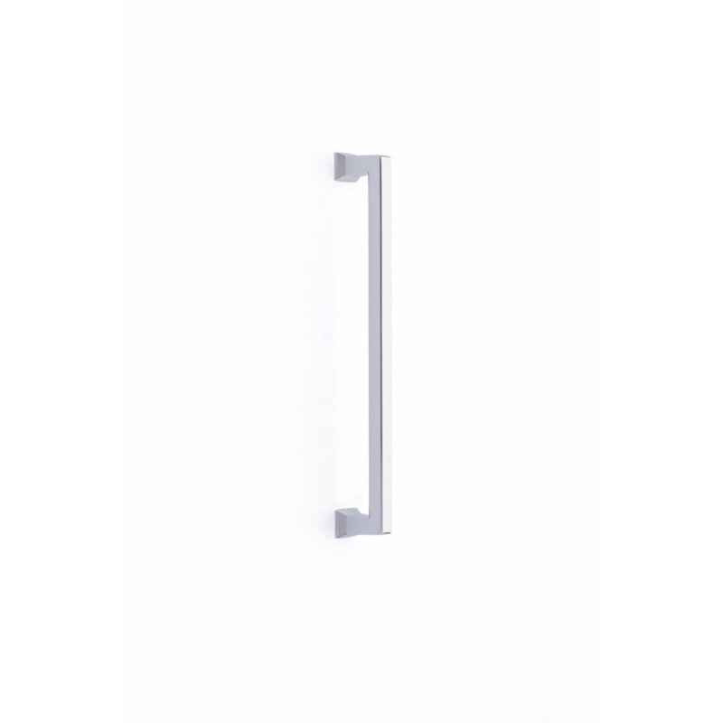 Alexander Appliance Pull, Polished Chrome, 12" Center to Center