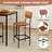 Silke 4 - Person Four Leg Base Dining Set