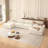 158.8" Chenille 4-Seat U-Shaped Modular Sofa, Removable & Washable Covers, 72H Compression Recovery, 9.25" Thick Cushions, Soft & Skin-Friendly Upholstery - Ideal For Living Room, Office, Hotel Lobby, Apartment & Villa-877330232