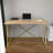Lenes Metal Base Writing Desk-1484163689