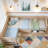 Twin Size L-shaped Platform Bed with Three Storage Drawers