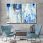 «Down Pour and Heavy Rain» par Norman Wyatt Jr., ensemble de 2 reproductions sur toiles tendues-1636601749