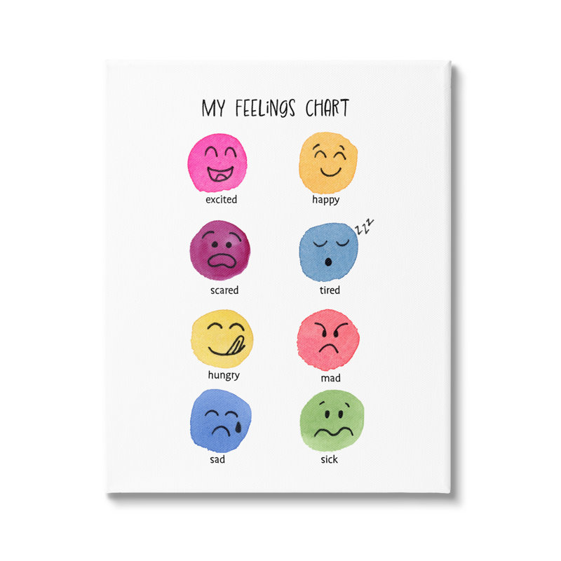 «Children Feelings», estampe numérique encadrée par Corinne Rose Designs, Giclée encadrée noir minuit