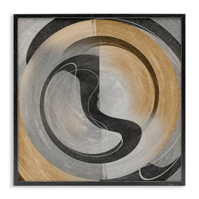 Centric Circular Swoop Giclee Art by Noah Bay