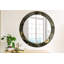 Huldar Glass Flat Wall Mirror
