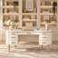 London Place Solid Wood Executive Desk