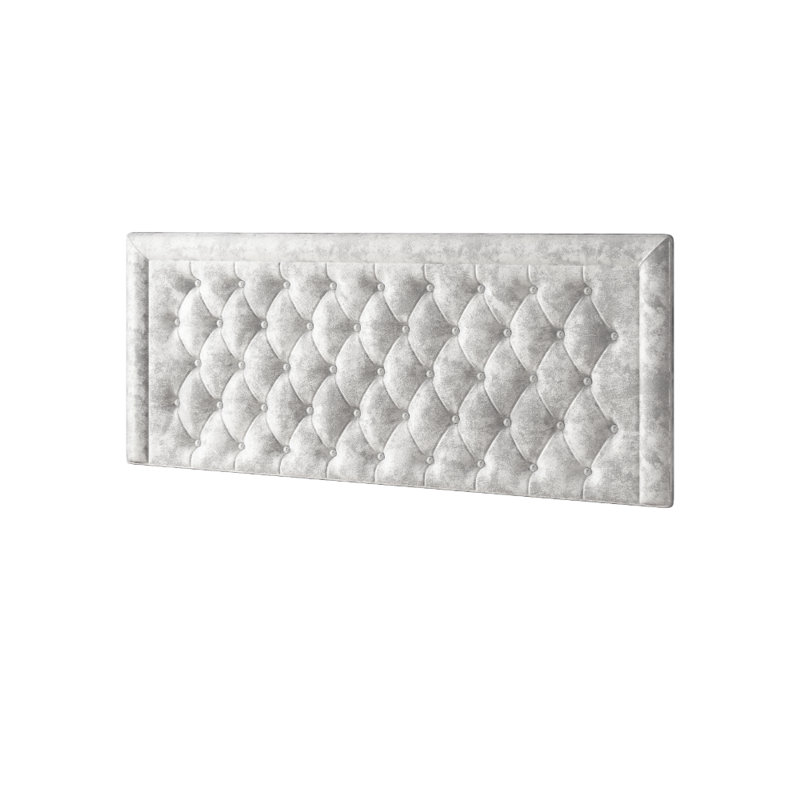 Fan Divan Bed Base, 2 Left Drawers, Single (3'), Silver