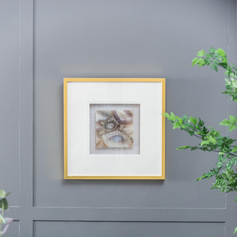 Remi Agate Shadow Box Wall Art