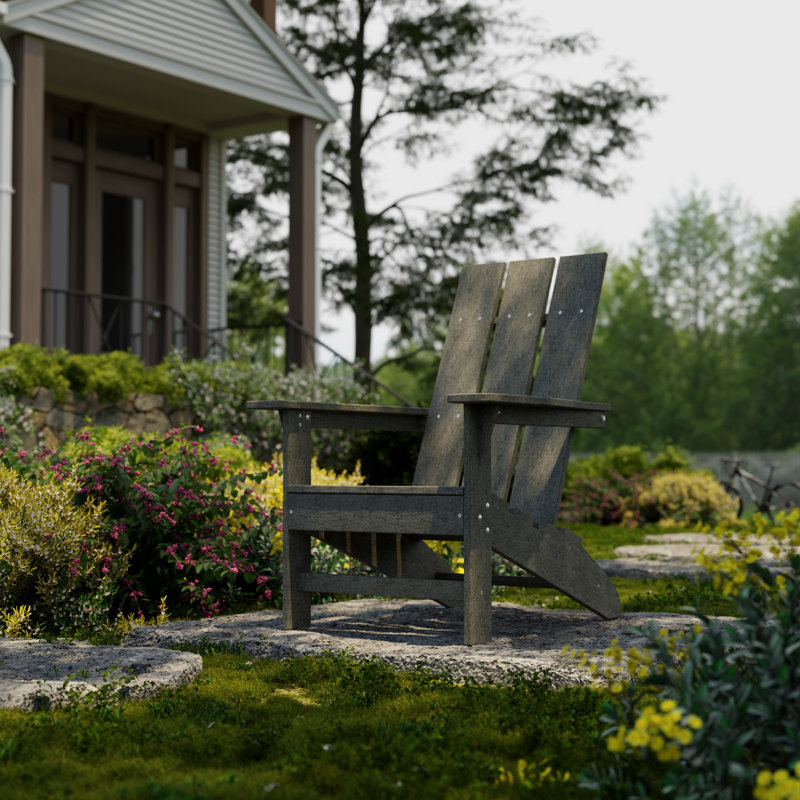 Freedom Modern Adirondack Chair, Gray