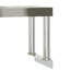 Tables de travail en acier inoxydable L 43,3 po x H 47,2 po VidaXL-96261879