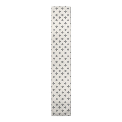 Cross Pattern Blue 5 Table Runner