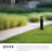 Dover Black Integrated LED Aluminum Bollard Light-97986200