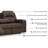 Stockley Reclining Sofa With Drop Down Table-1299387709