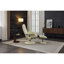 Fauteuil inclinable de massage avec repose-pieds, fauteuil inclinable pivotant à 360 ° en cuir PU avec base enveloppée, massage par vibration à 5 points, siège chauffant et dossier réglable à 140 °-315768332