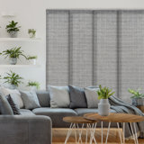 Sharmaine Adjustable Sliding Room Darkening Vertical Blind