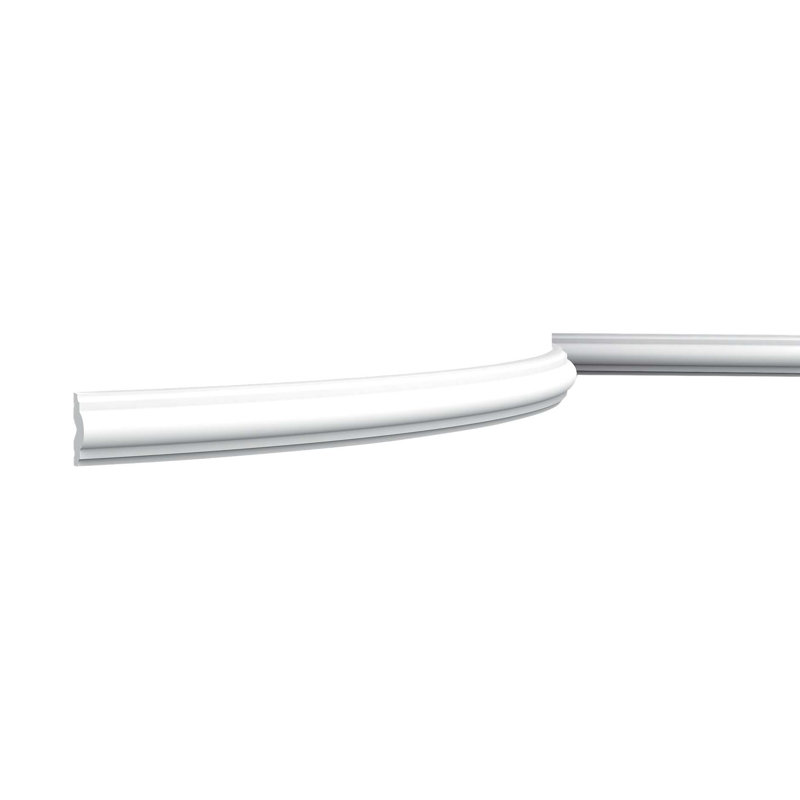 78.75'' H x 1'' W x 0.5'' D Plastic Chair Rail