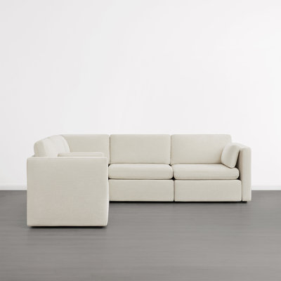 Winfree 5-Piece Upholstered Corner Sectional