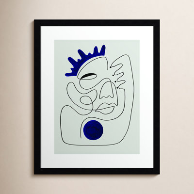 El Rey Print by Shatha Al Dafai