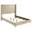 Upholstered Wingback Bed