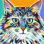 " Dramatic Cats I " by Carolee Vitaletti Painting Print