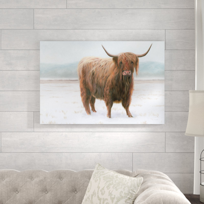 King Of The Highland Fields by James Wiens - Wrapped Canvas Painting, 61cm H x 91cm W