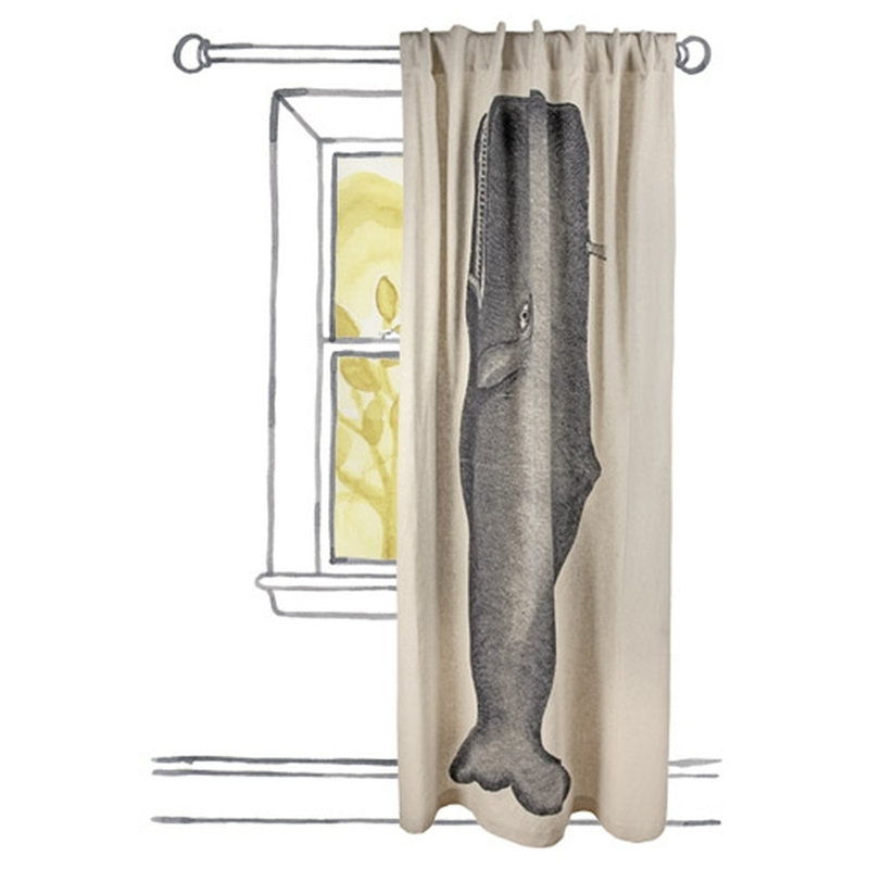 Semi Sheer Curtain Panel