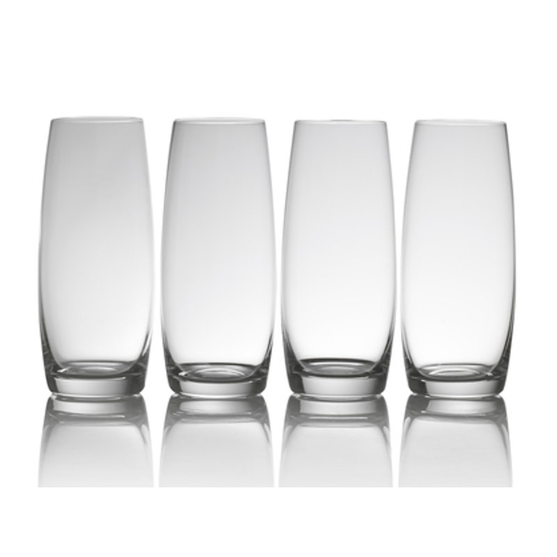Mikasa Julie 9oz Stemless Flute Glasses, 266ml