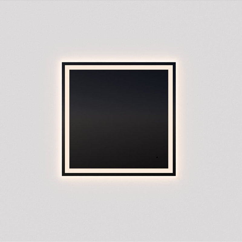 Miroir carré Penella 36 x 36, 36 po x 24 po, Rectangle