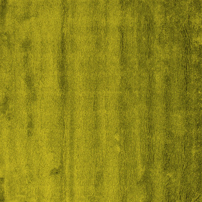 Tapis contemporains jaunes lavables à la machine 655