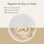 Sesame Glaze Anti-skid Stoneware Elevated Feeder-116384169