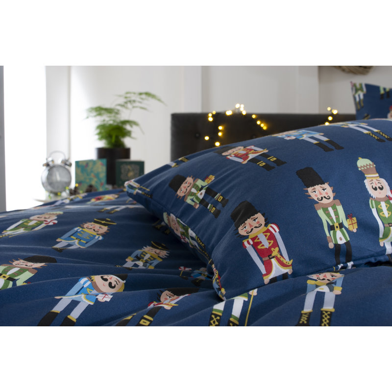 No Pattern Duvet Cover Set with Pillowcases Included, Super King, Blue