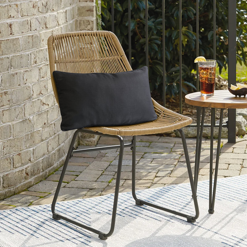 Outdoor Reversible Throw Pillow
