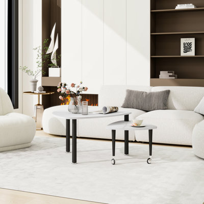 Modern Rotating Cocktail Table With Spacious Desktop And Practical Design White Sintered Stone Top Rotatable Coffee Open Storage Flexible Use