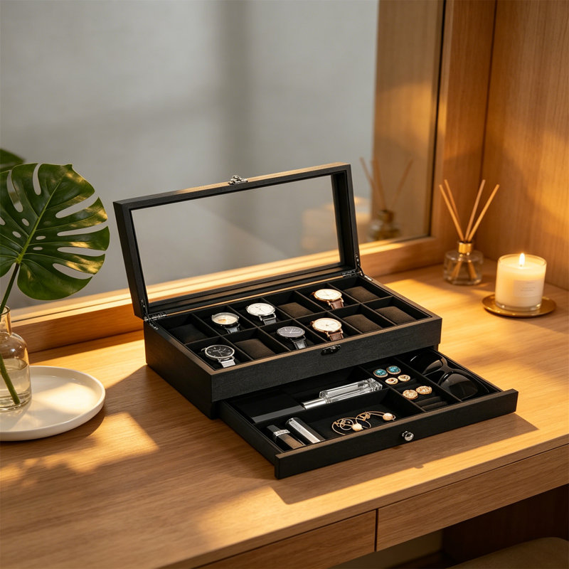 Watch Box +, Black
