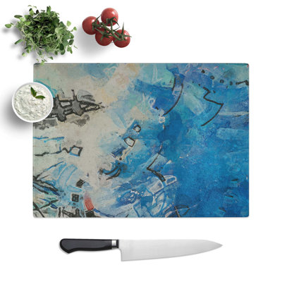 Tempered Glass Art Painting Vol.2 Chopping Board