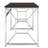 Martha Office Workspace Desk MDF/Chrome(Desk)