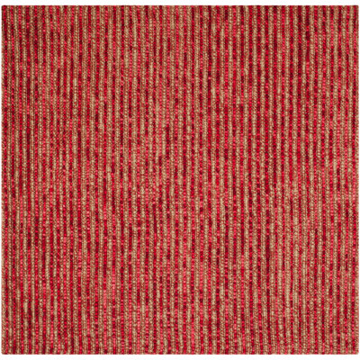Ferrera Handmade Flatweave Area Rug in Red